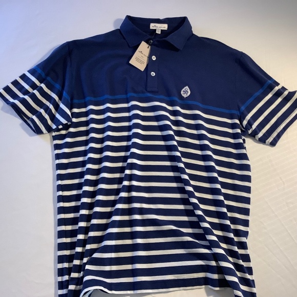 Peter Millar, Large, Navy and White - Picture 1 of 5